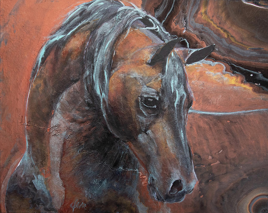 Jani Freimann - Abstract Horse Paintings